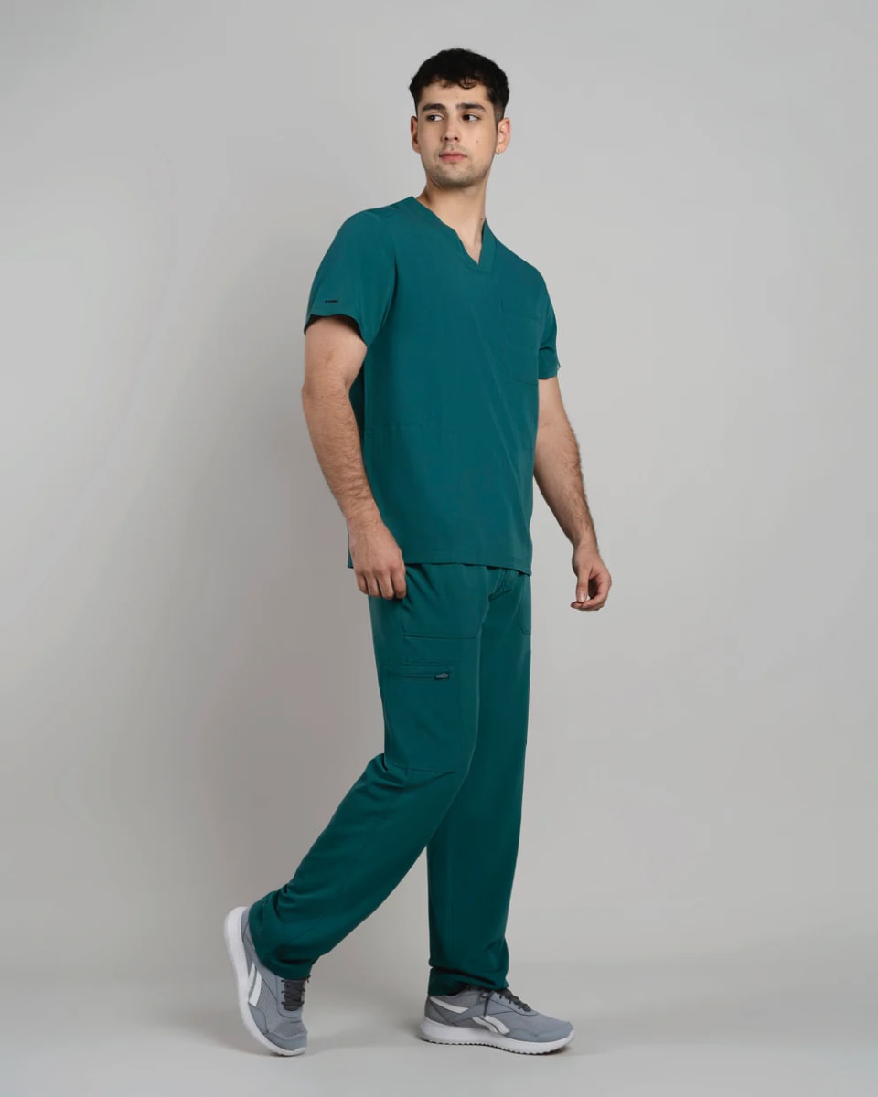 DELANTAL HOMBRE COMFORT VERDE4