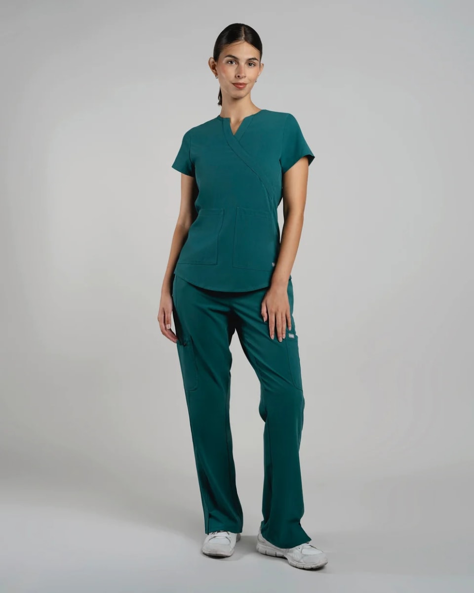 DELANTAL MUJER COMFORT VERDE5