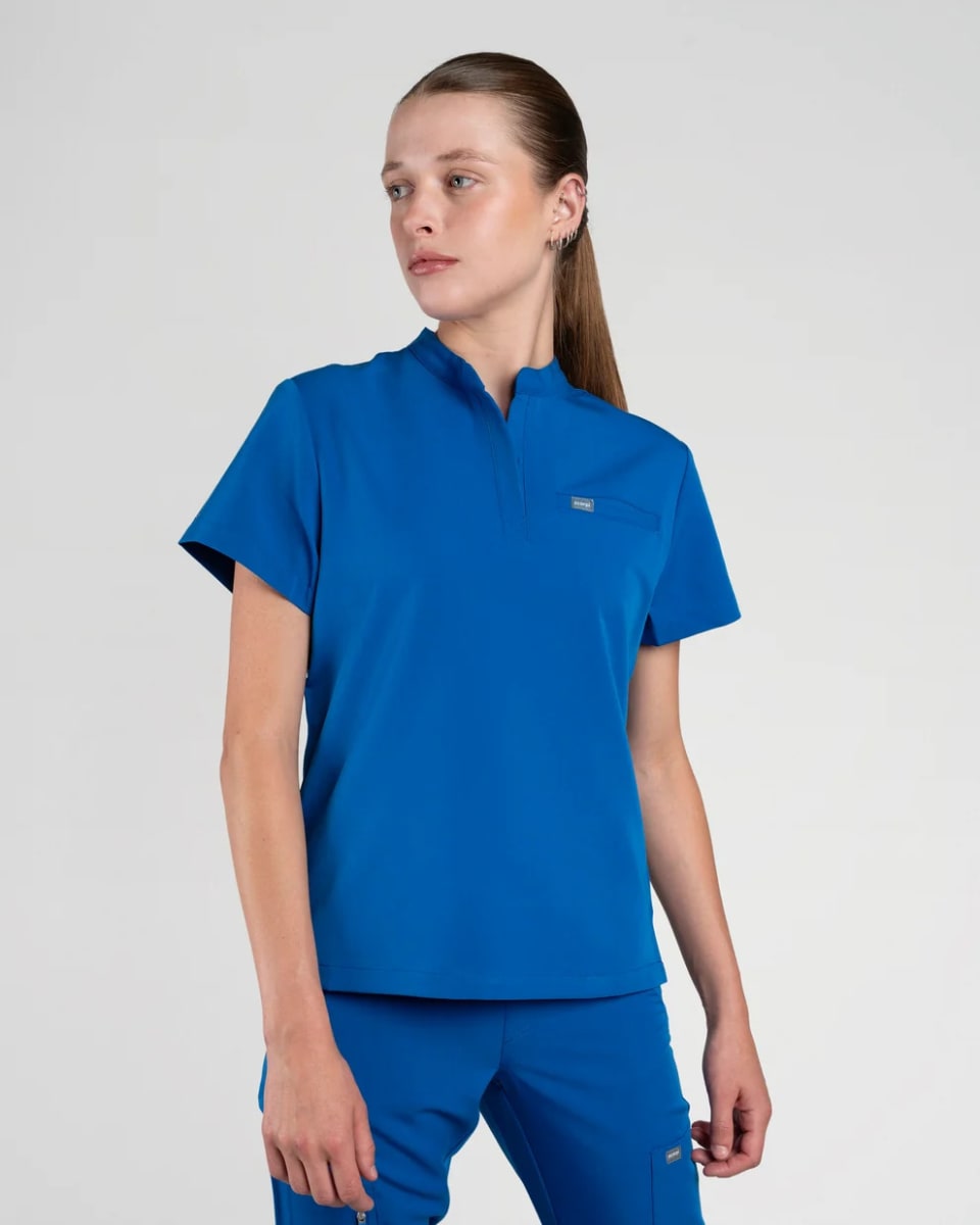 DELANTAL MUJER DYNAMIC JOKE AZUL REY1
