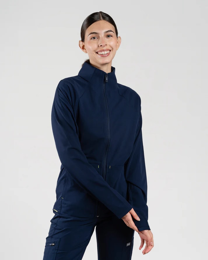 POLERON MUJER JACKET AZUL MARINO1