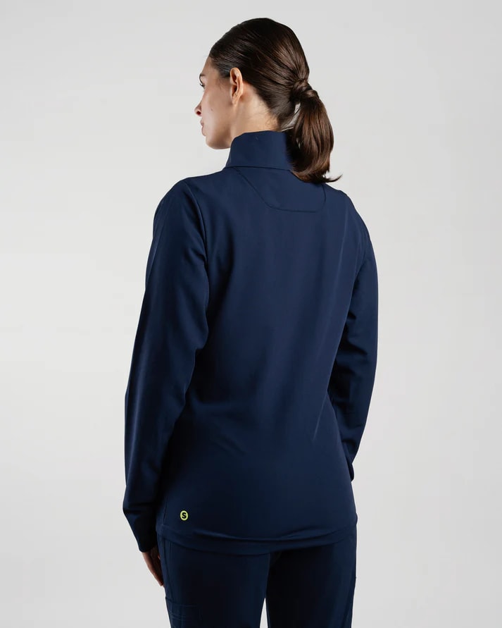 POLERON MUJER JACKET AZUL MARINO2