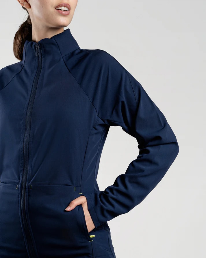 POLERON MUJER JACKET AZUL MARINO3