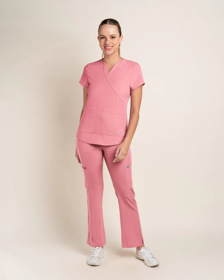 DELANTAL MUJER COMFORT CORAL5