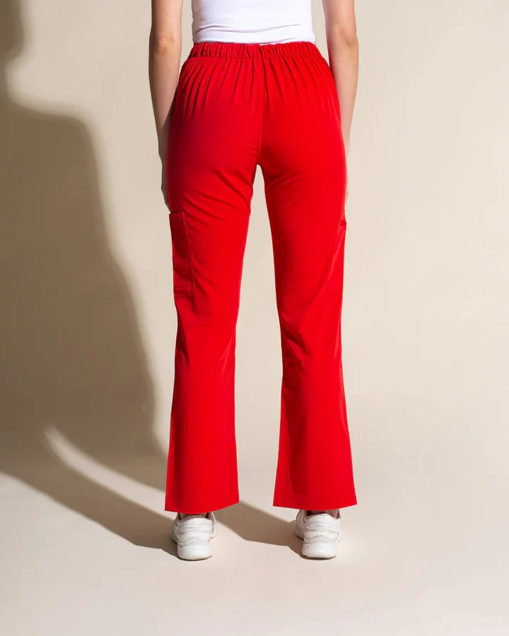 PANTALON MUJER COMFORT ROJO2