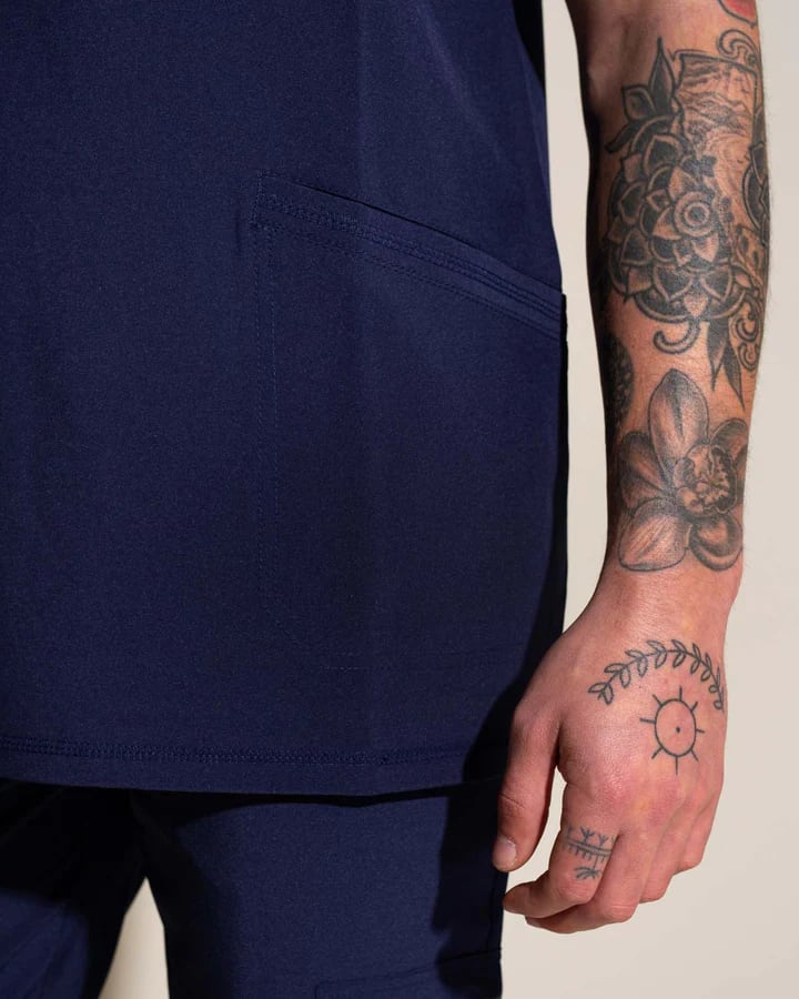 DELANTAL HOMBRE SPORT STRETCH AZUL MARINO3