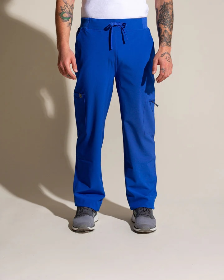 PANTALON HOMBRE SPORT STRETCH AZUL REY2