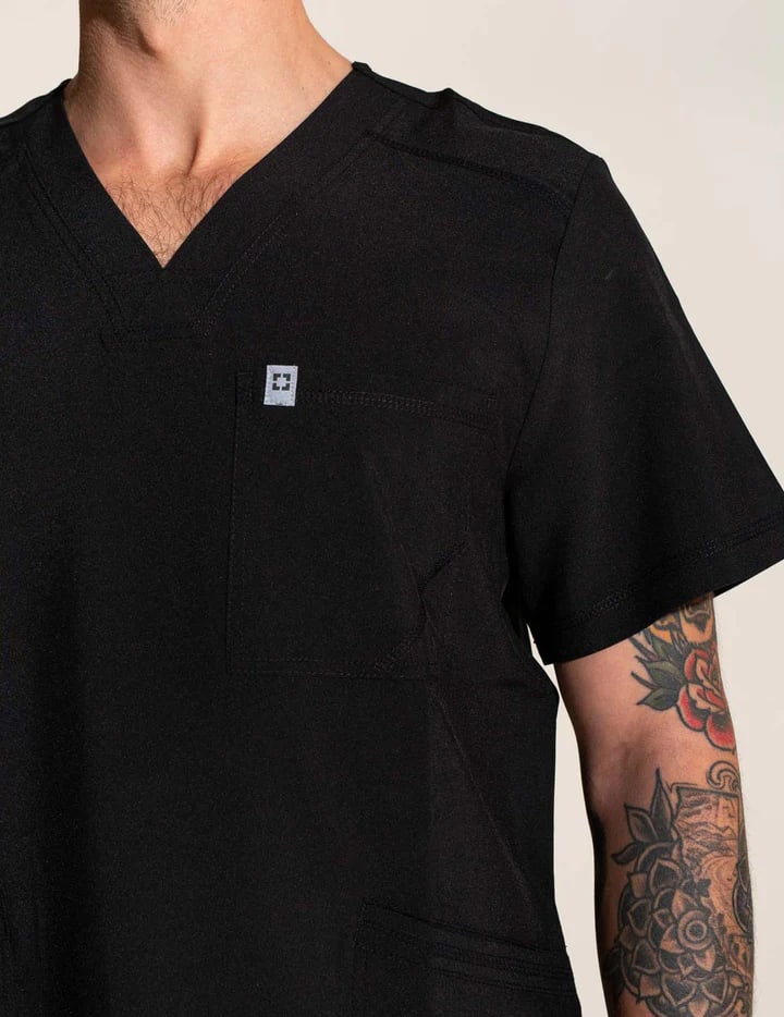 DELANTAL HOMBRE SPORT STRETCH NEGRO2