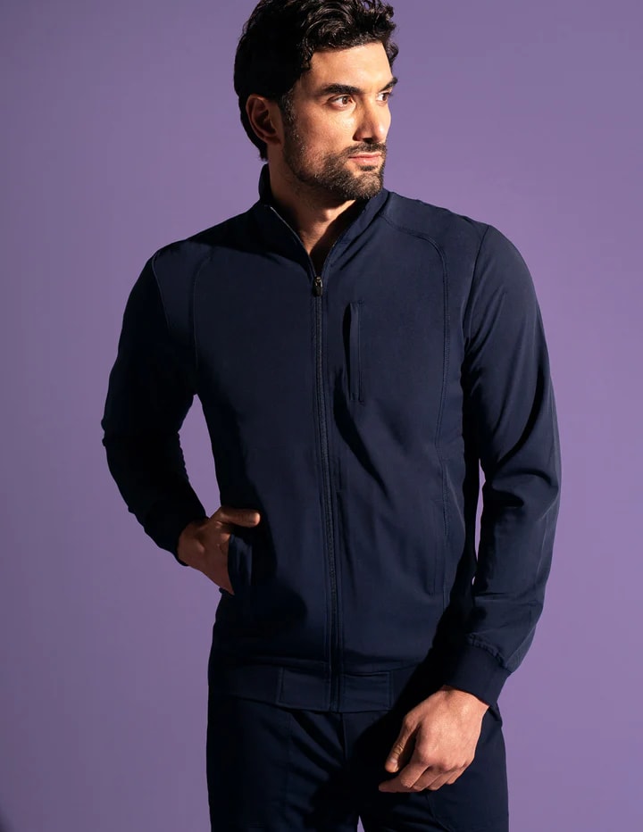 POLERON HOMBRE COMFORT AZUL MARINO1