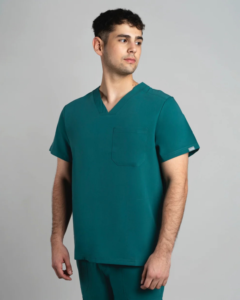 DELANTAL HOMBRE COMFORT VERDE1