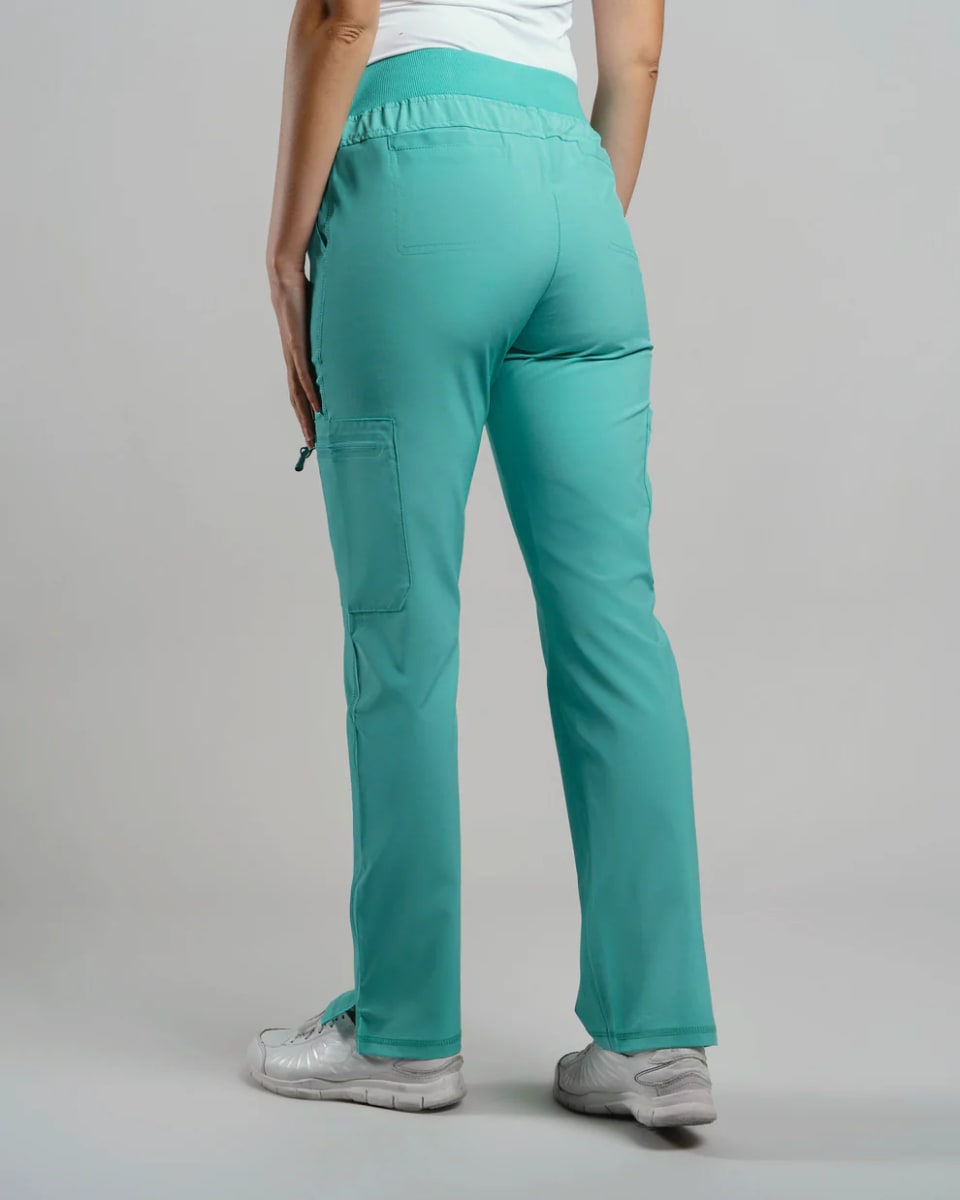 PANTALON MUJER SPORT STRETCH SURGICAL GREEN2