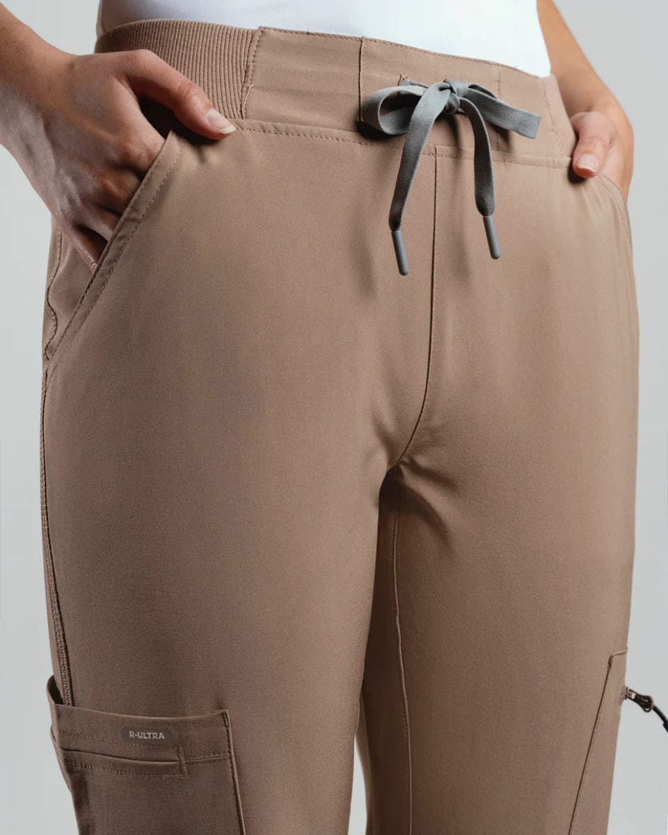 PANTALON MUJER SPORT STRETCH TAUPE3