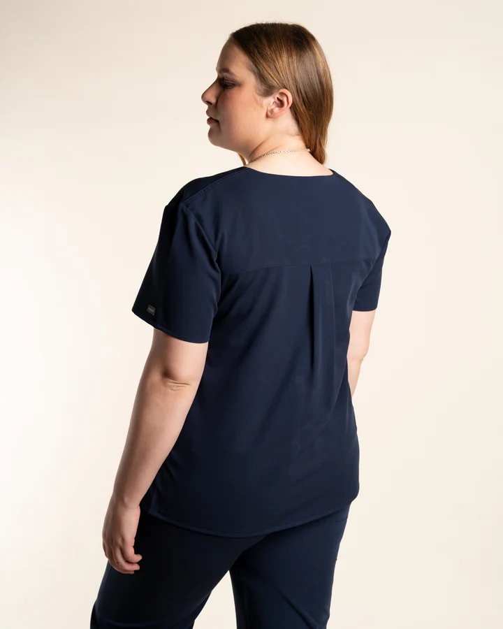 DELANTAL MUJER +CURVE AZUL MARINO2