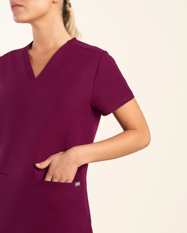 DELANTAL MUJER AQUA BURDEO2