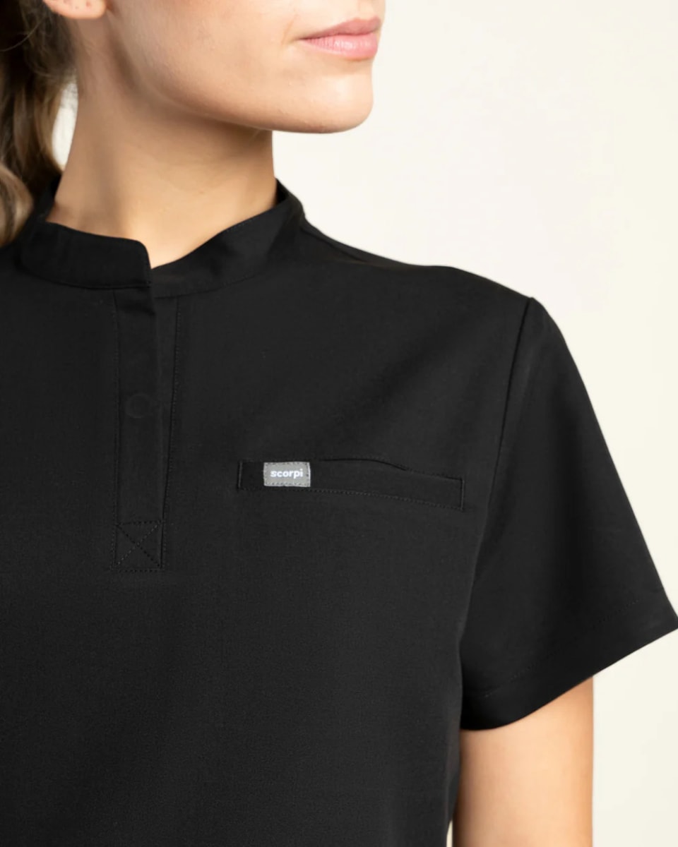 DELANTAL MUJER DYNAMIC JOKE NEGRO3