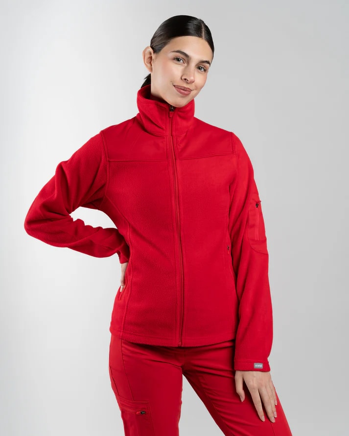 POLAR MUJER SCORPI ROJO1