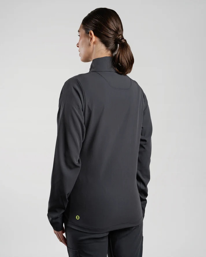 POLERON MUJER JACKET GRIS2