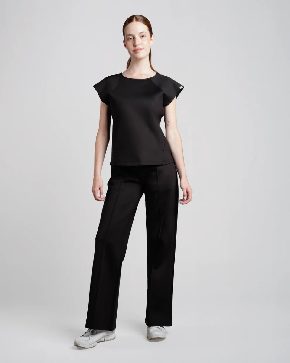 DELANTAL MUJER ELASTIC SCRUB NEGRO4