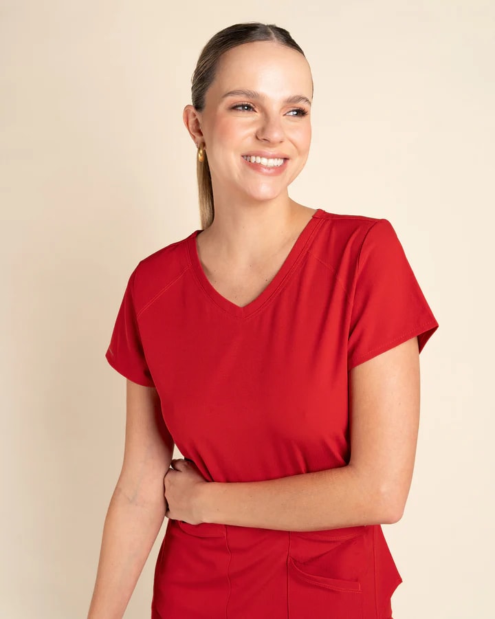 DELANTAL MUJER WONDER ROJO2