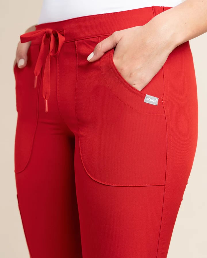 PANTALON MUJER WONDER ROJO3