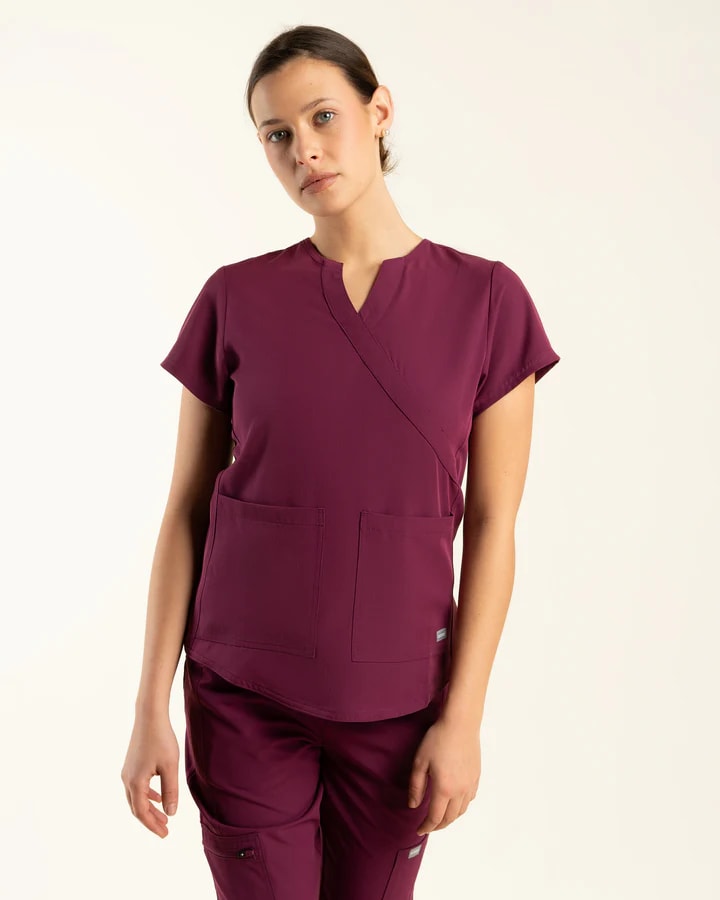 DELANTAL MUJER COMFORT BURDEO1