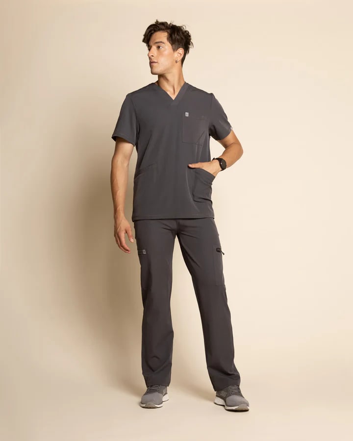 DELANTAL HOMBRE SPORT STRETCH GRIS5
