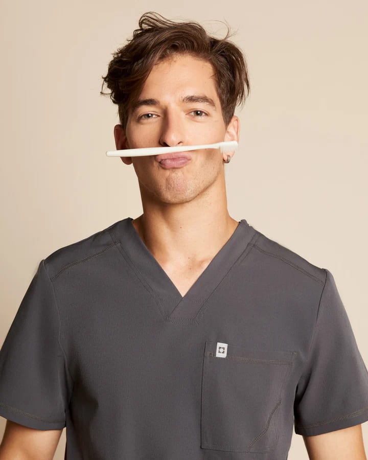 DELANTAL HOMBRE SPORT STRETCH GRIS4