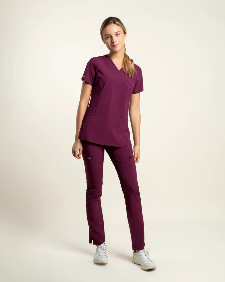 DELANTAL MUJER SPORT STRETCH BURDEO4