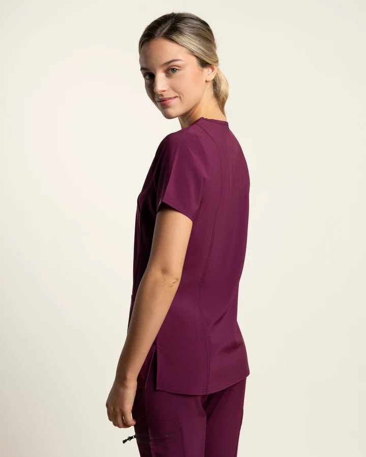 DELANTAL MUJER SPORT STRETCH BURDEO2