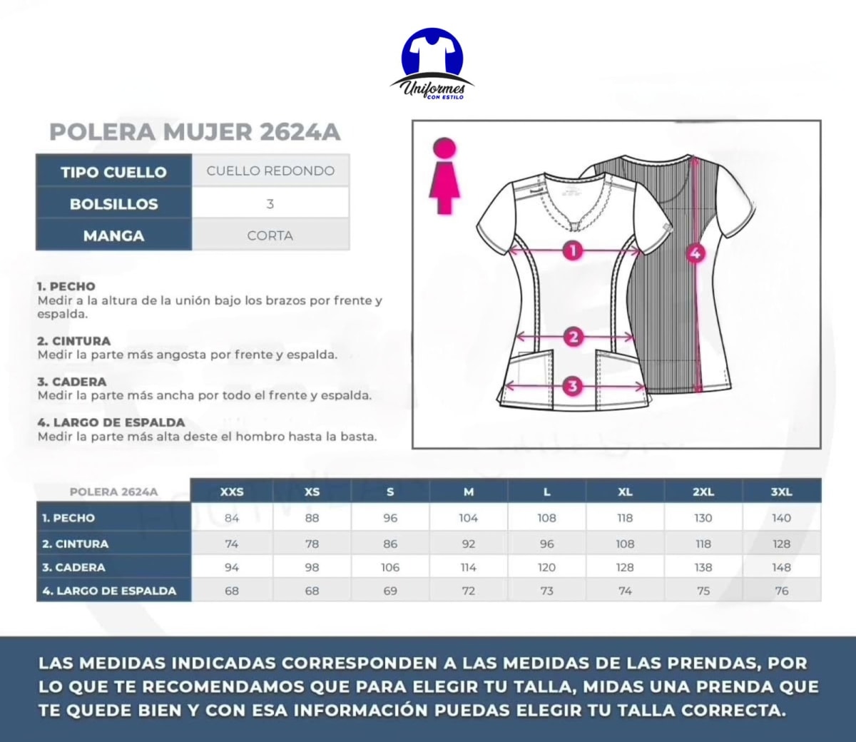 DELANTAL MUJER 2624A MORADO7