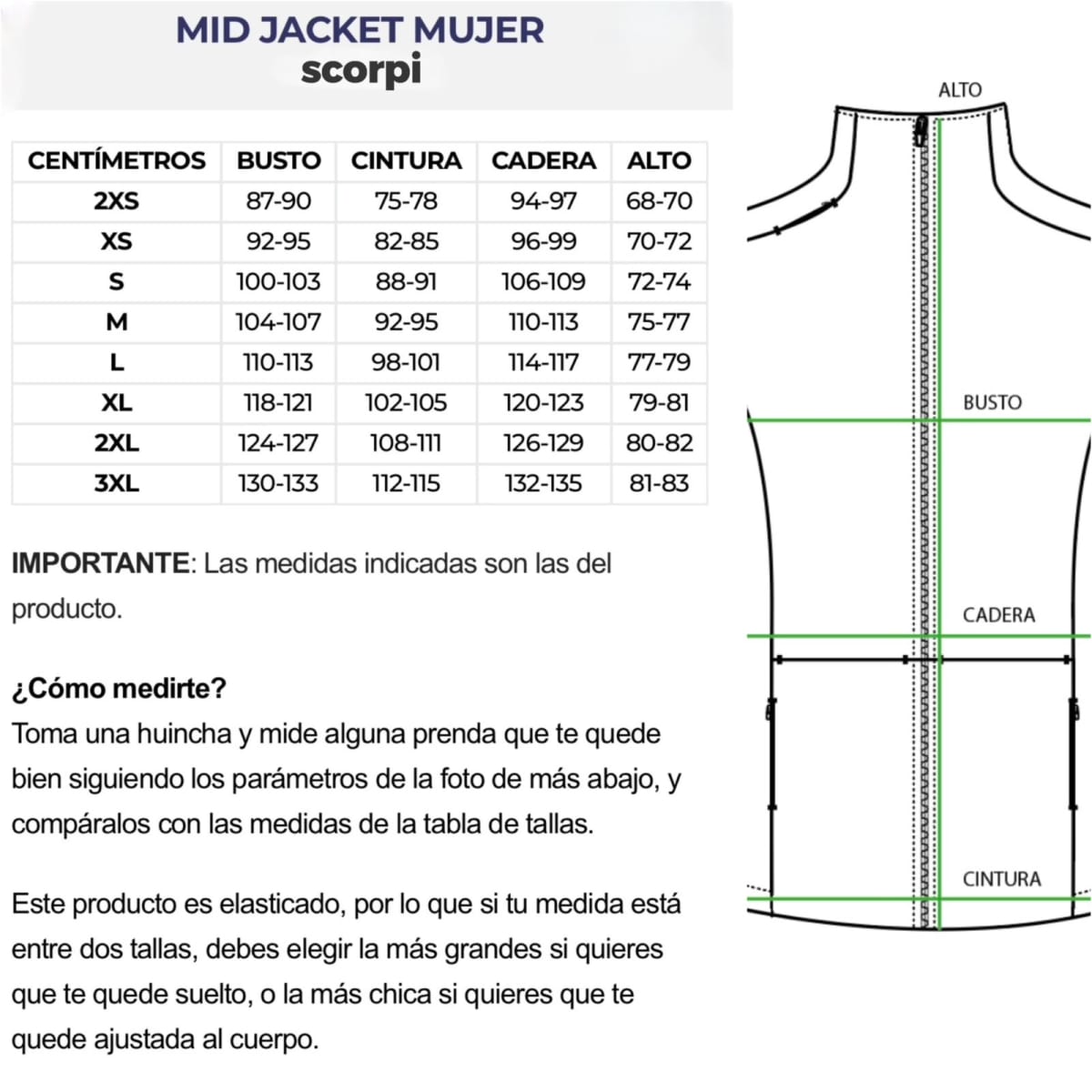 POLERON MUJER JACKET AZUL REY5