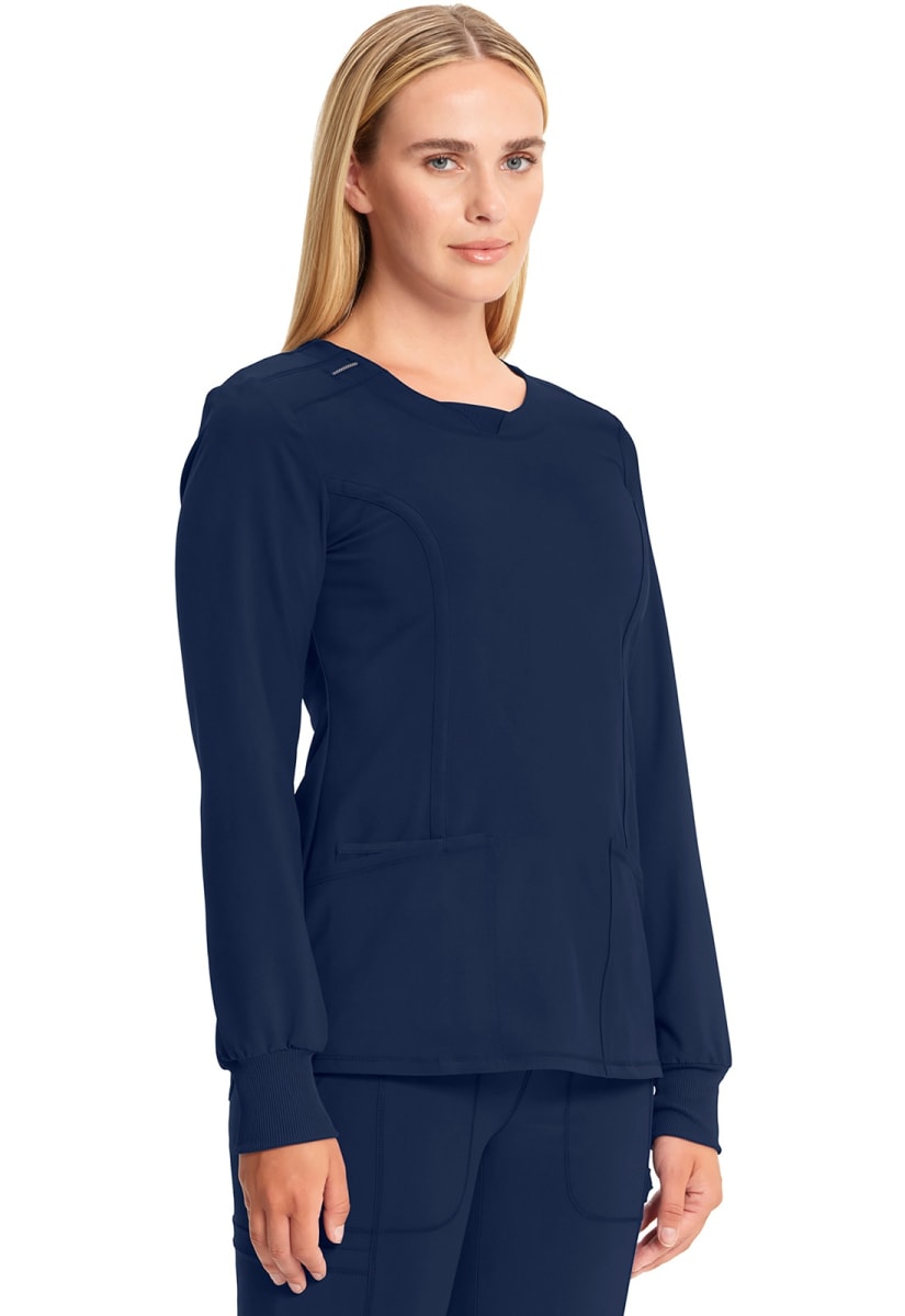 DELANTAL MUJER CK781A AZUL MARINO4