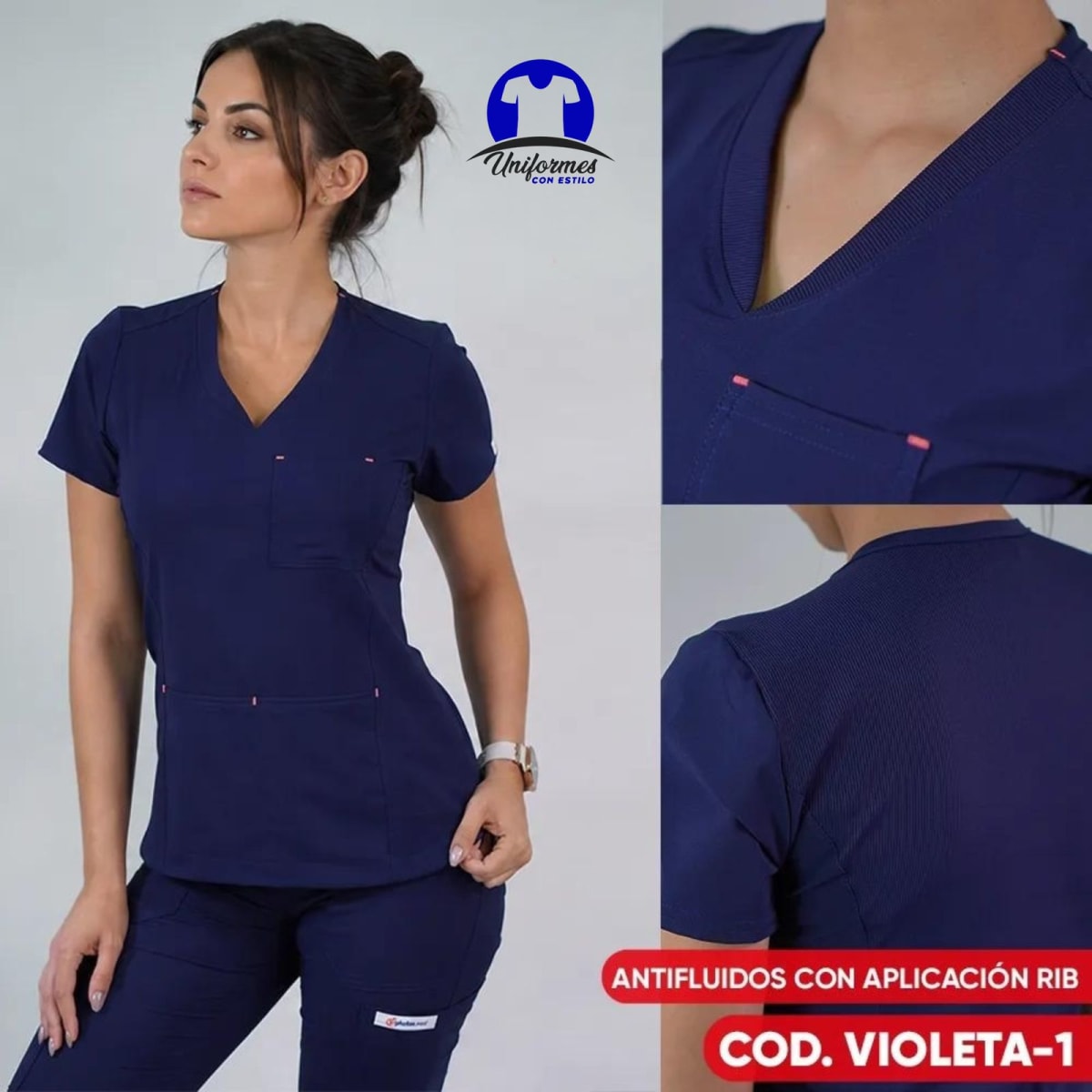 DELANTAL VIOLETA AZUL MARINO1