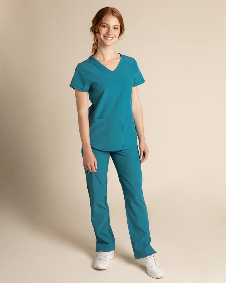 DELANTAL MUJER WONDER TEAL BLUE5