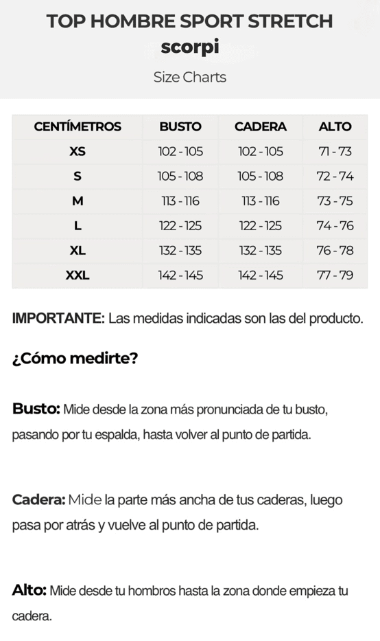 DELANTAL HOMBRE SPORT STRETCH CARIBBEAN6