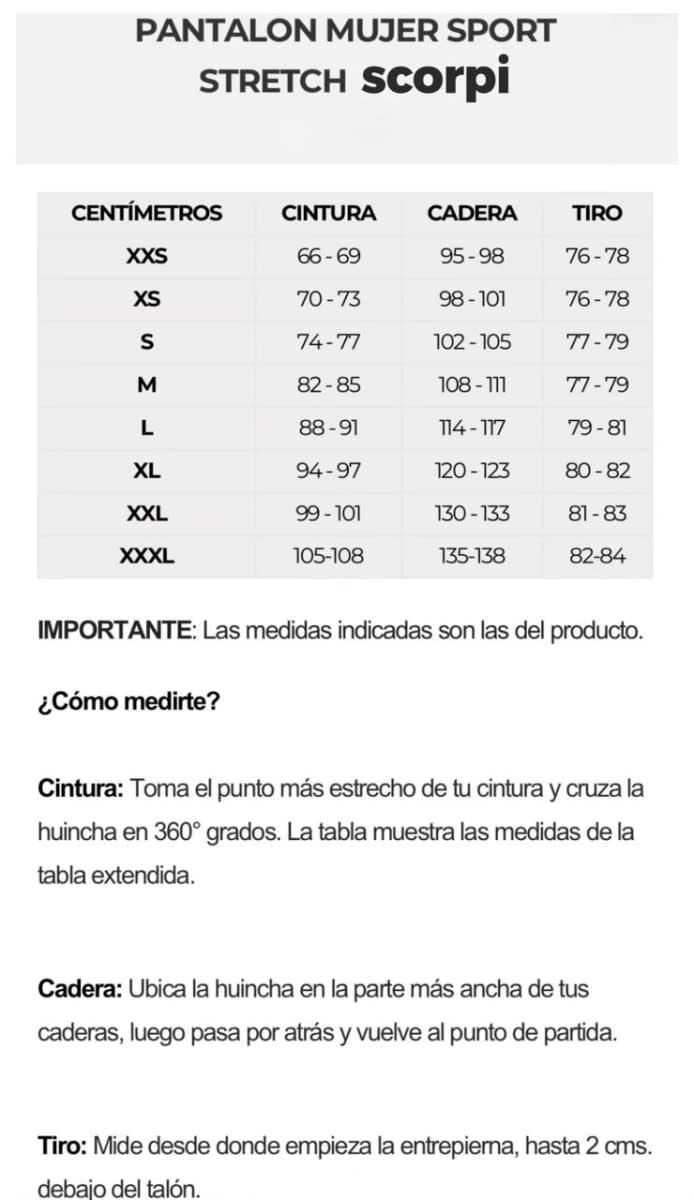 PANTALON MUJER SPORT STRETCH CARIBBEAN6