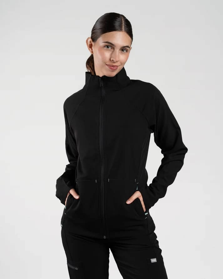 POLERON MUJER JACKET NEGRO1