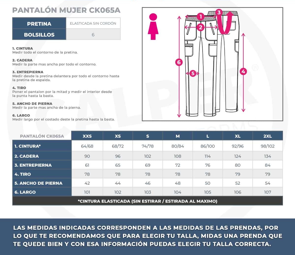 PANTALON MUJER CK065A CELESTE6