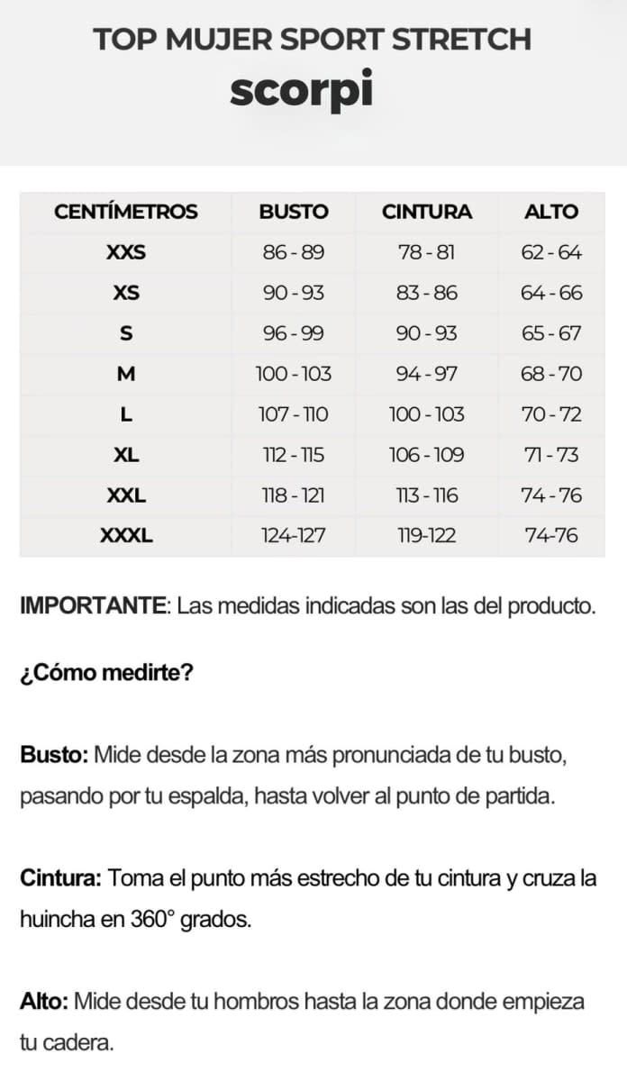 DELANTAL MUJER SPORT STRETCH CARIBBEAN6