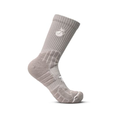Calcetín Crew D1 Tilki Lehinde Grey/White M24W