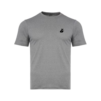 Polera M/C Khombi Polyester Tilki Temel Grey Ml M25S