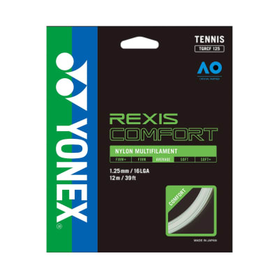 Set Cuerda Yonex Rexis Comfort 1.25 Cool White