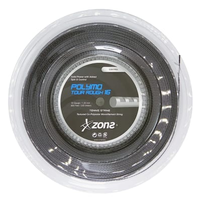 Rollo de Cuerda Zons Polymo Tour Rough 16 Silver (1.30MM)