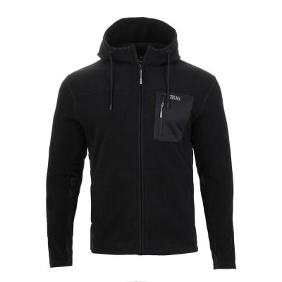 Polar Full Zip Hood Pro Tilki Black/Black