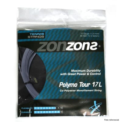 Set Cuerda  Polymo Tour 17 Silver (1.23MM)