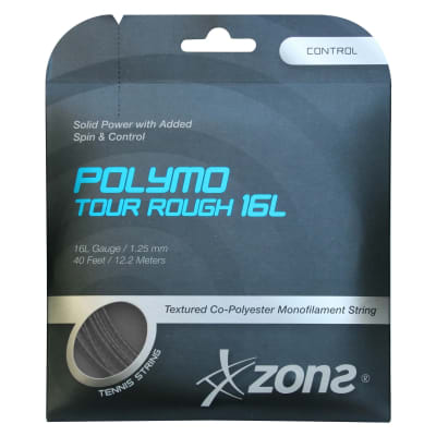 Set Cuerda Polymo Tour Rough Black (1.25MM)