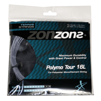 Set Cuerda Polymo Tour 16L Silver  (1.28mm)