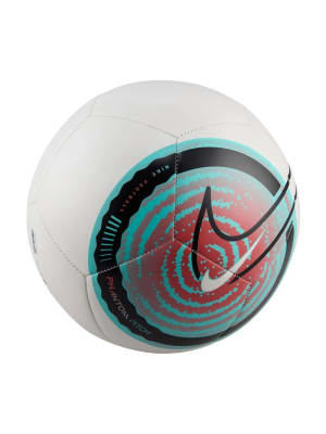 Pelota Fútbol Nike Phantom Pitch Blanco Celeste