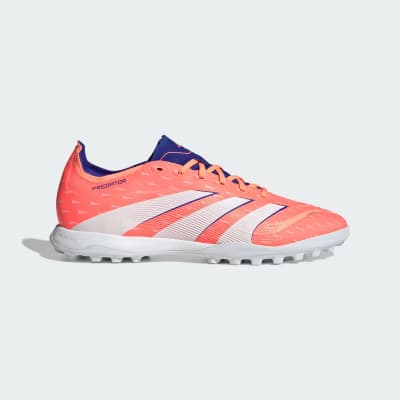 Zapatos de fútbol Adidas Predator Pasto Sintético Signal Coral / Cloud White / Beam Orange