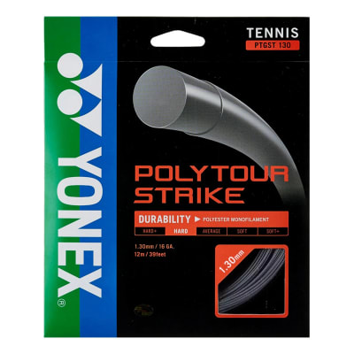 Set Cuerda Tenis POLY TOUR STRIKE 1.30 / 16GA Cool Black