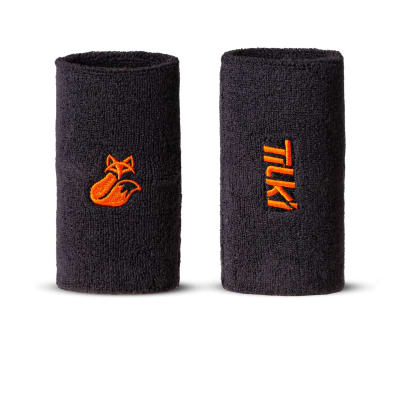 Muñequera Larga Algodón Terry Tilki Lehinde Dk Grey/Orange M24W ( Larga )